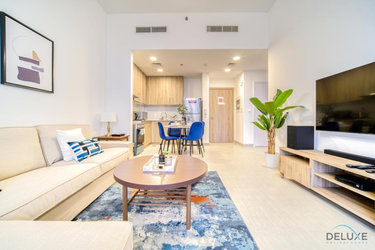 Sophisticated 1Br At Town Square Rawda Dubailand By Deluxe Holiday Homes Bagian luar foto
